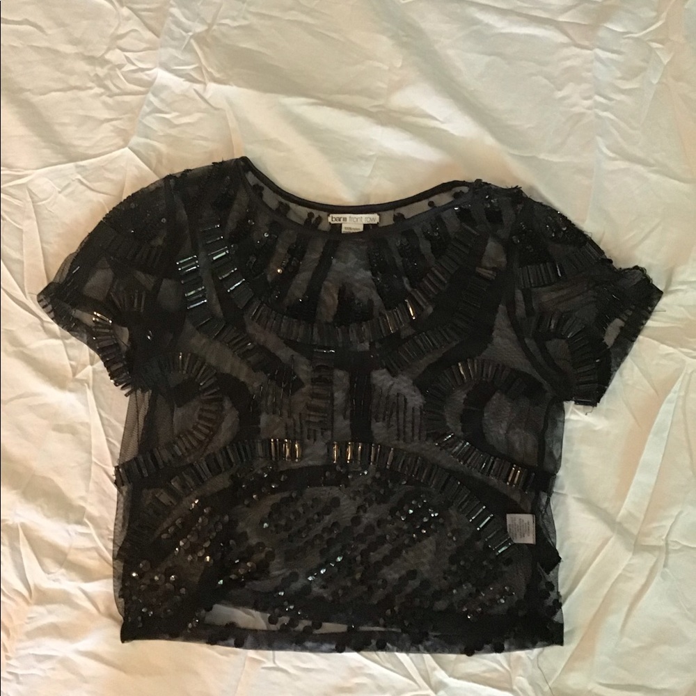 Beautiful beaded crop top
